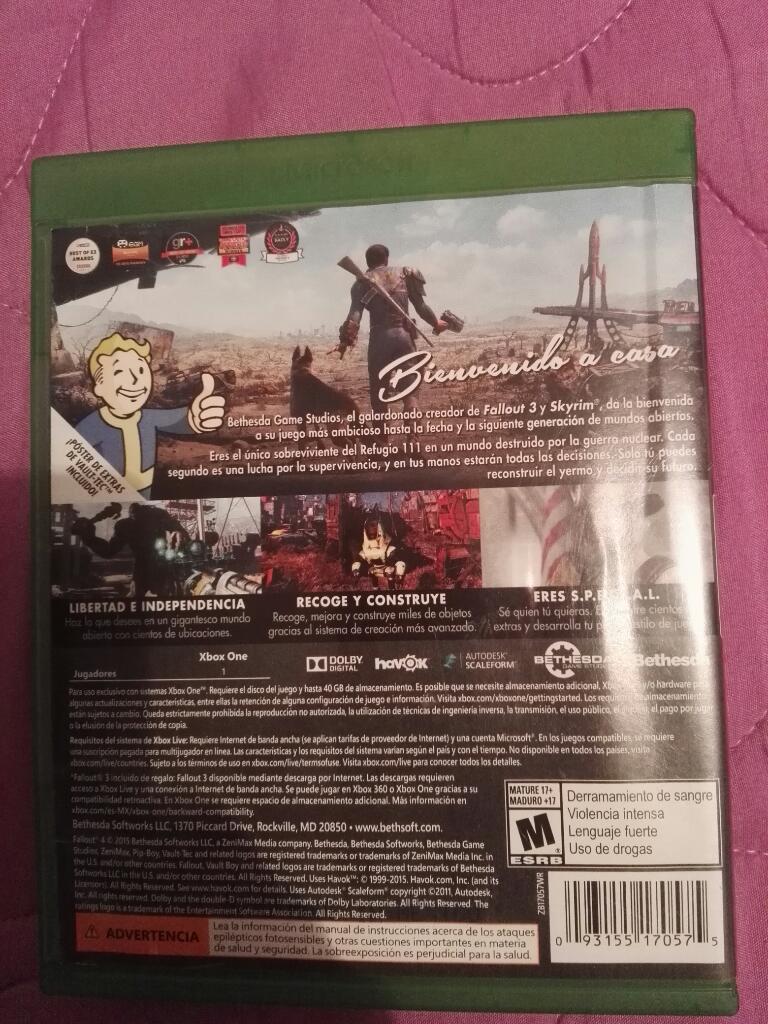 Se Vende Juego para Xbox One