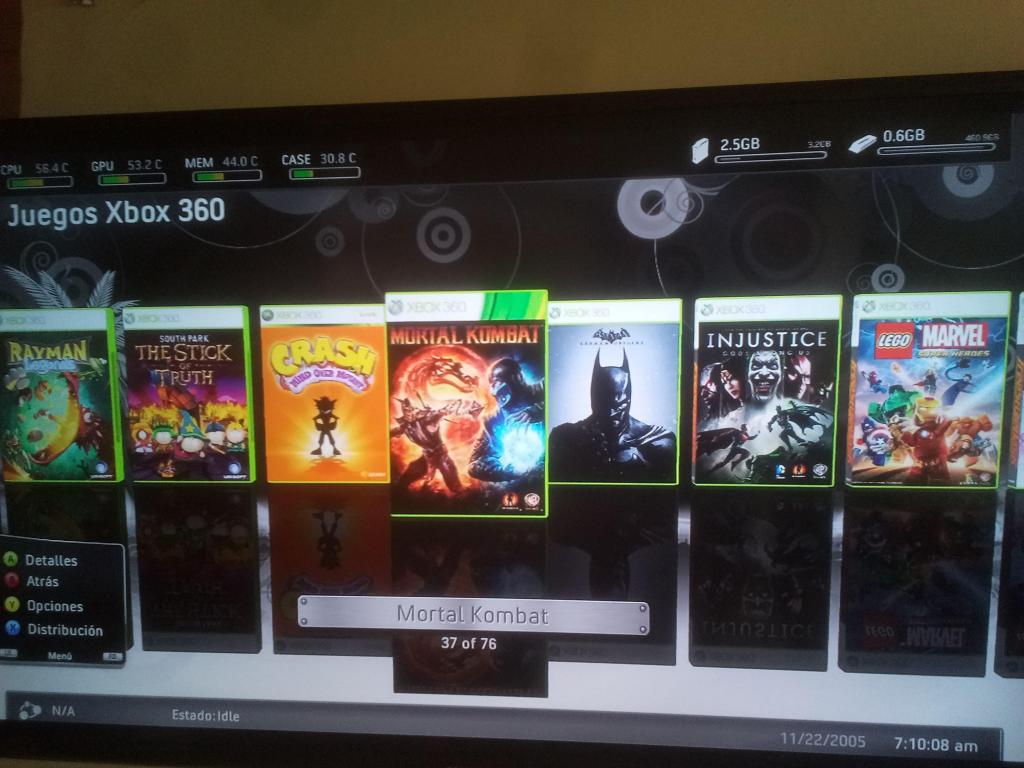 XBOX 360 SLIM DISCO 500 GB