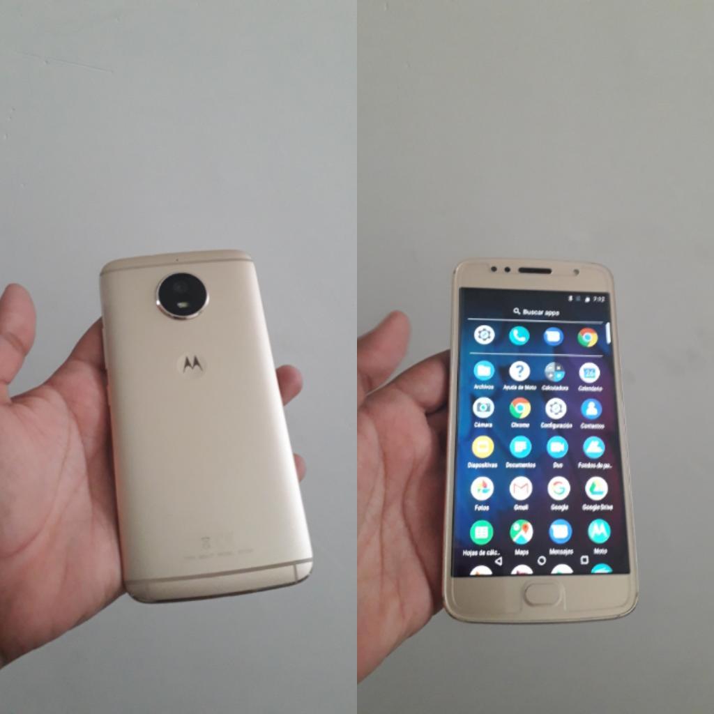 Motorola G5s Dorado Intacto