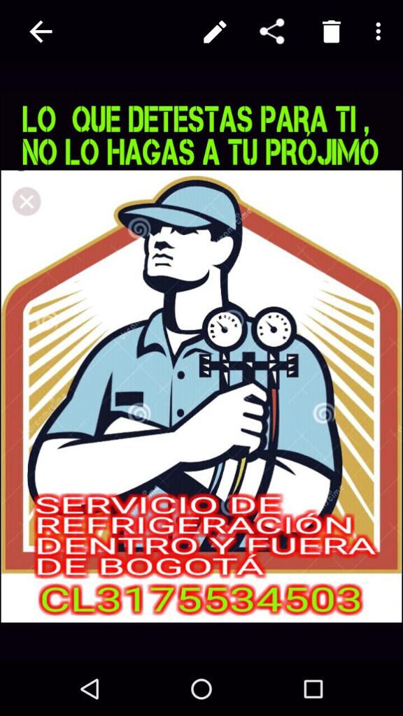 Servicio de Refrigeración