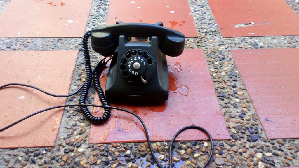 Telefono Disco Antiguo