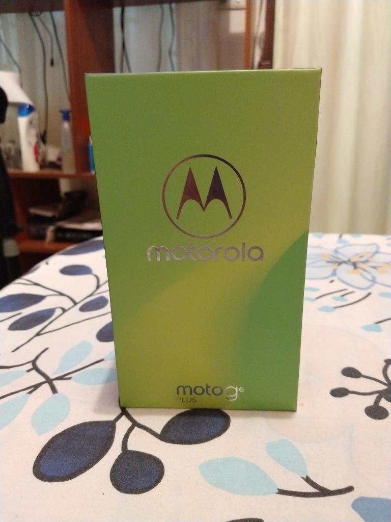 para Hoy, Moto G6 Plus, Nuevo en Caja.