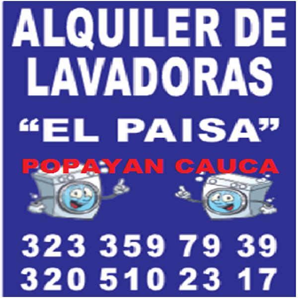 popayan ALQUILER DE LAVADORAS 320 510 2317