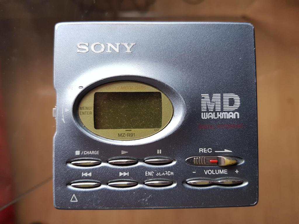 Minidisc Sony MZR91