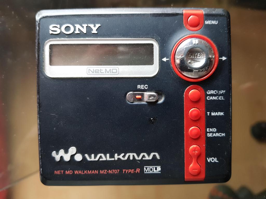 Minidisc Sony Mzn707