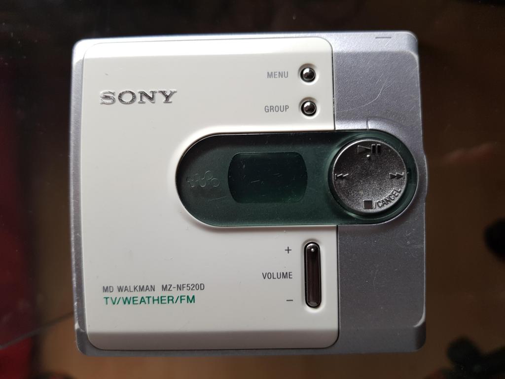 Minidisc Sony Mznf520d
