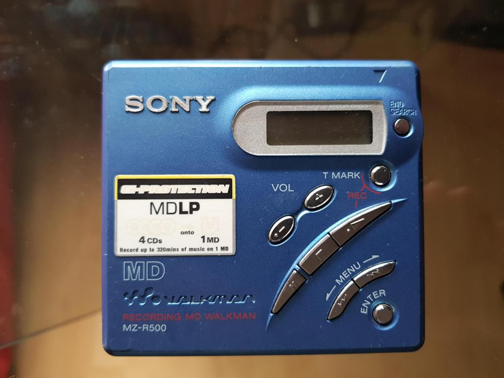 Minidisc Sony Mzr500
