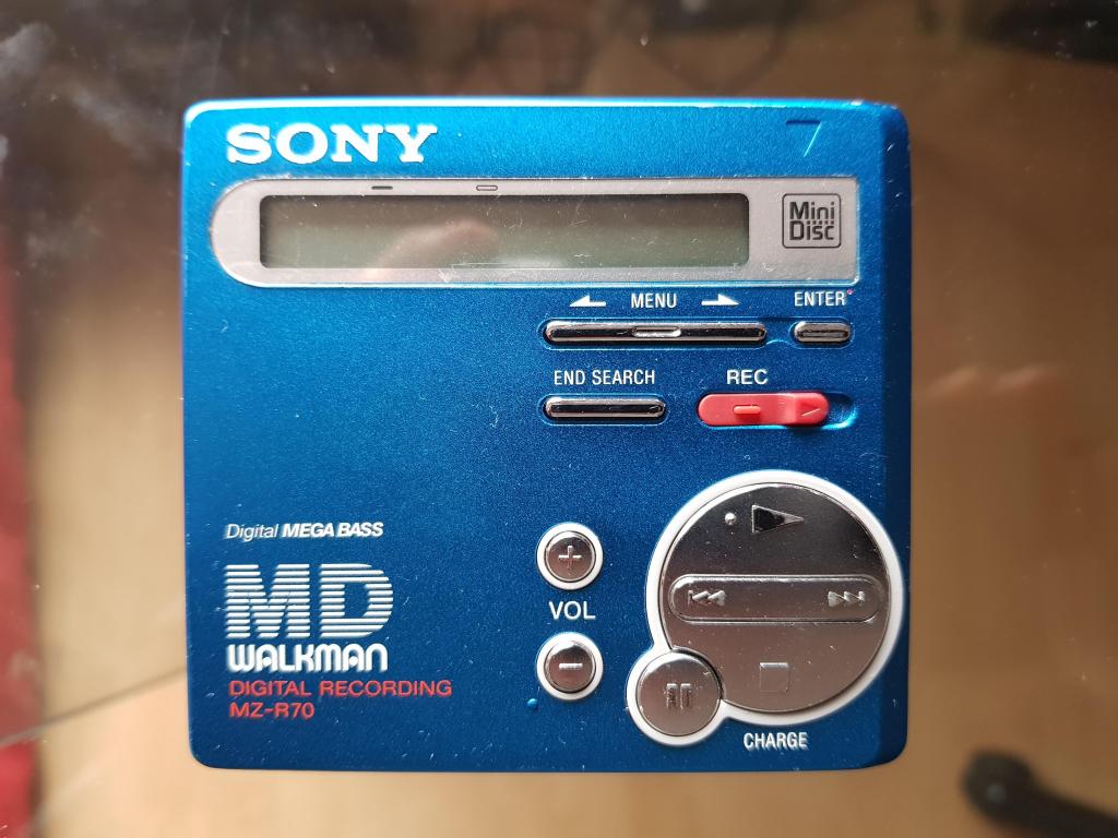Minidisc Sony Mzr70