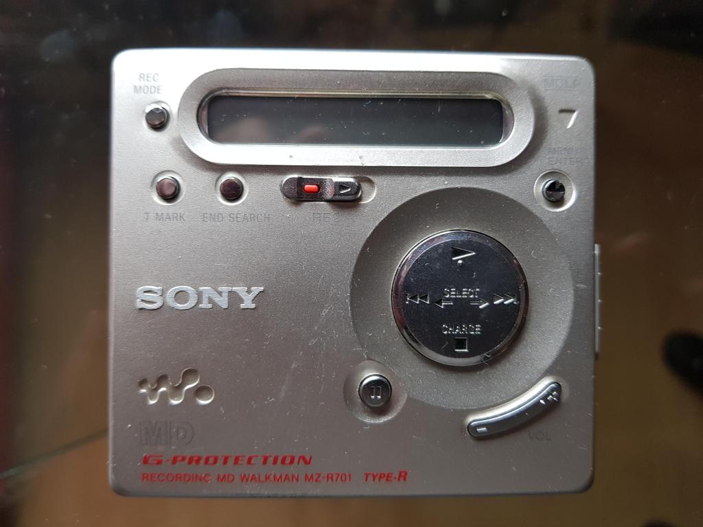 Minidisc Sony Mzr701