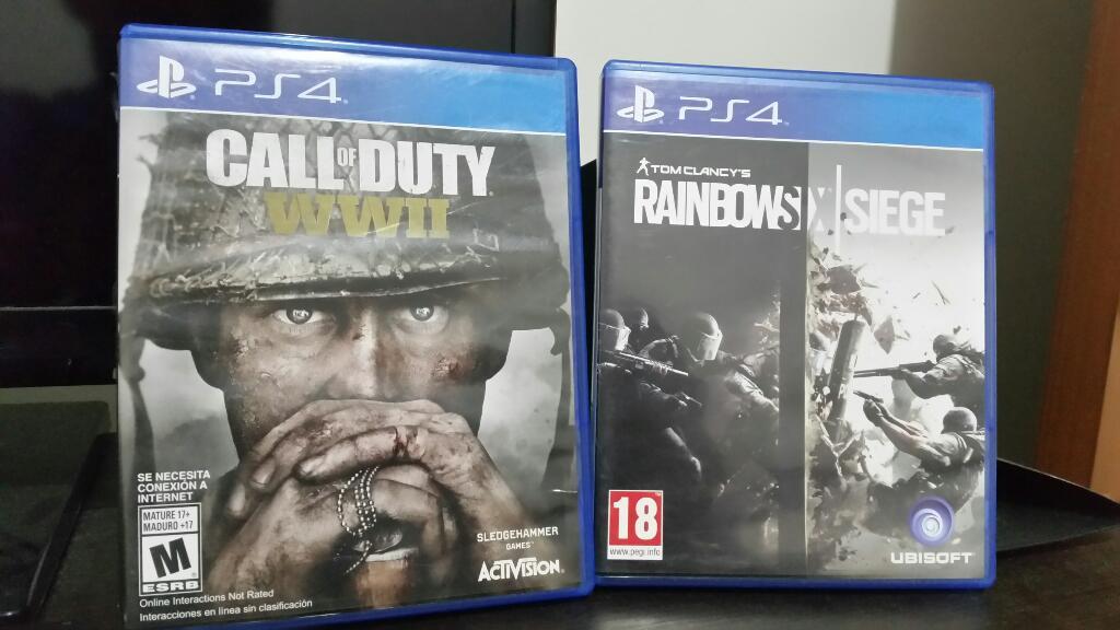 Call Of Duty Ww2 And Rainbow Six Siege