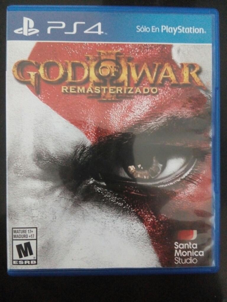 God Of War 3 Remastered Como Nueva