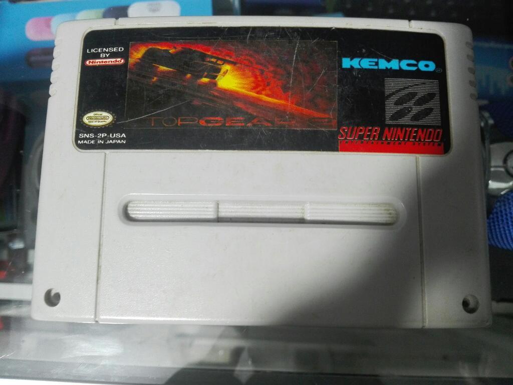 Juego Snes Topgear 2