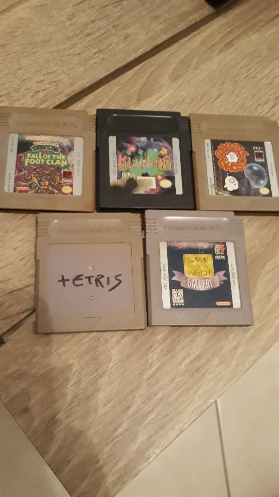 Lote de Juegos de Game Boy O X Unidad