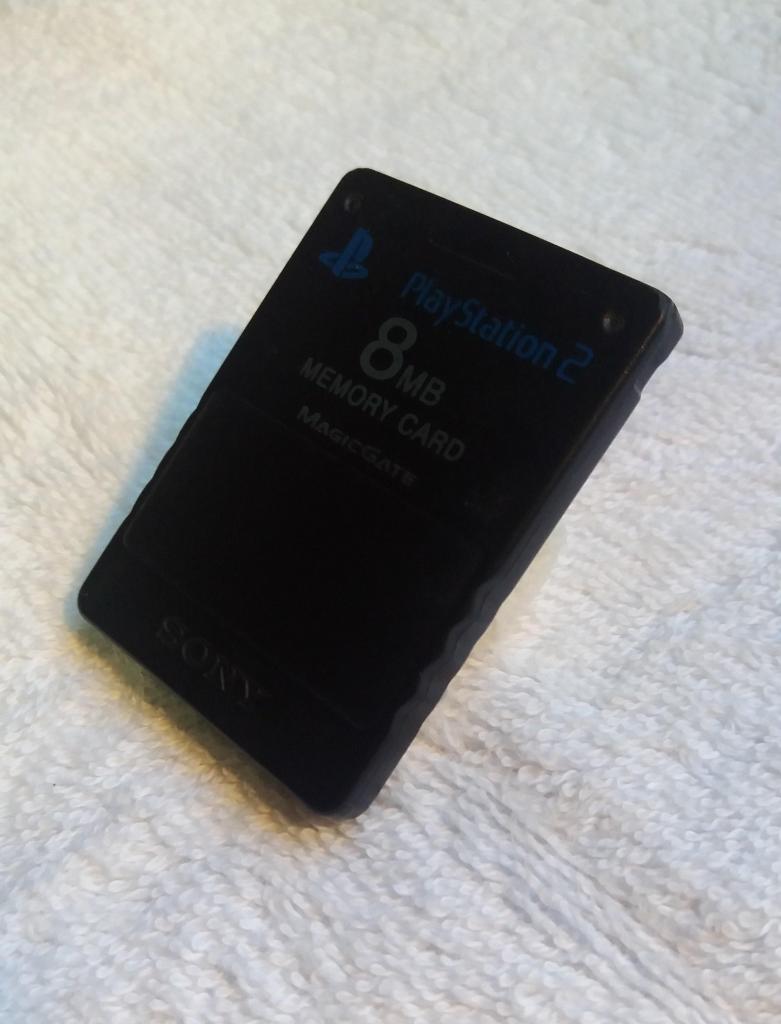 Memory Card 8 MB Para Playstation 2 Original