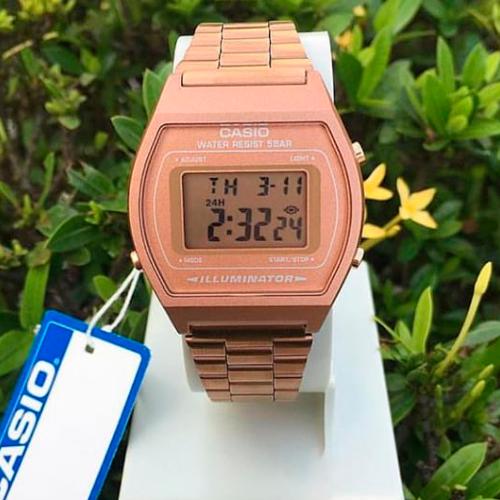 RELOJ CASIO ORO ROSA