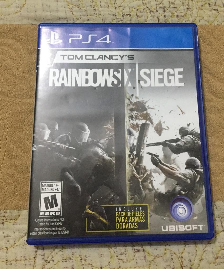 Rainbow Six Seige Tom Clancy’s