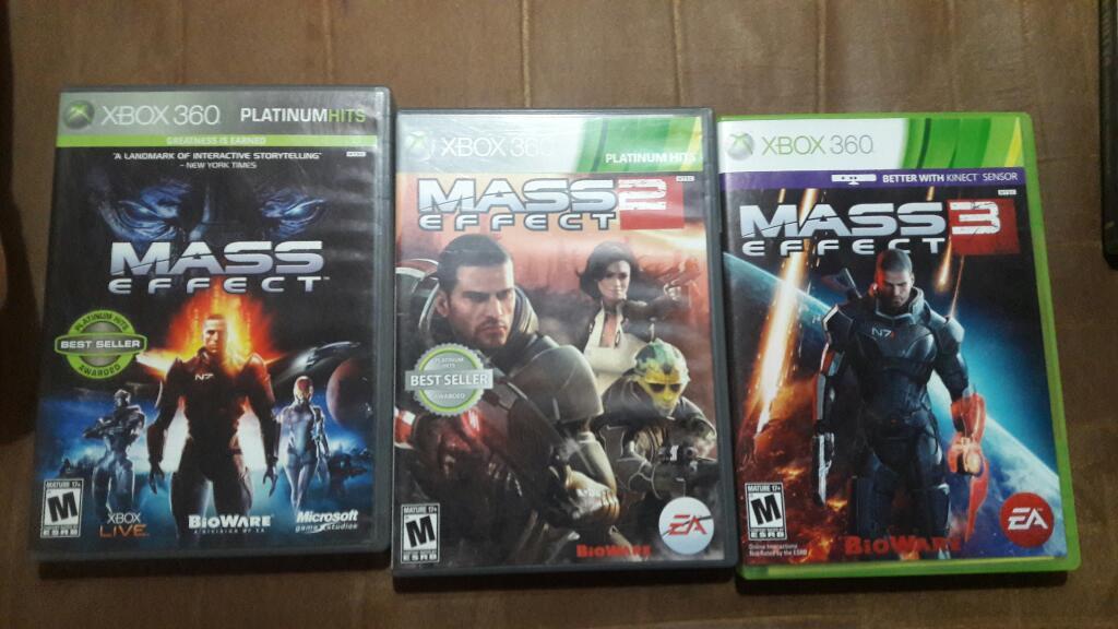 Trilogia Mass Effect para Xbox 360