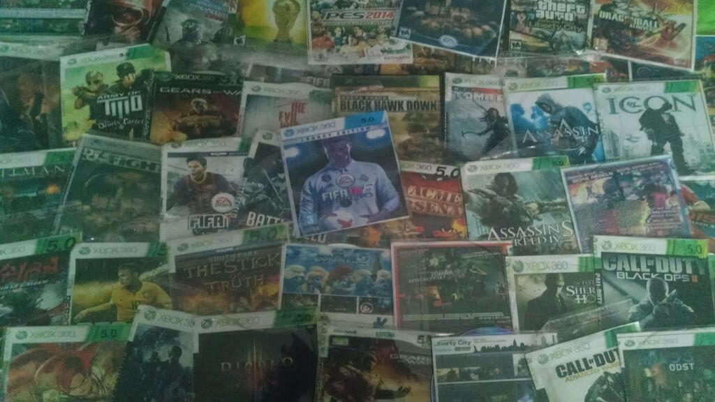 Vendo Juegos Xbox 360 Lote