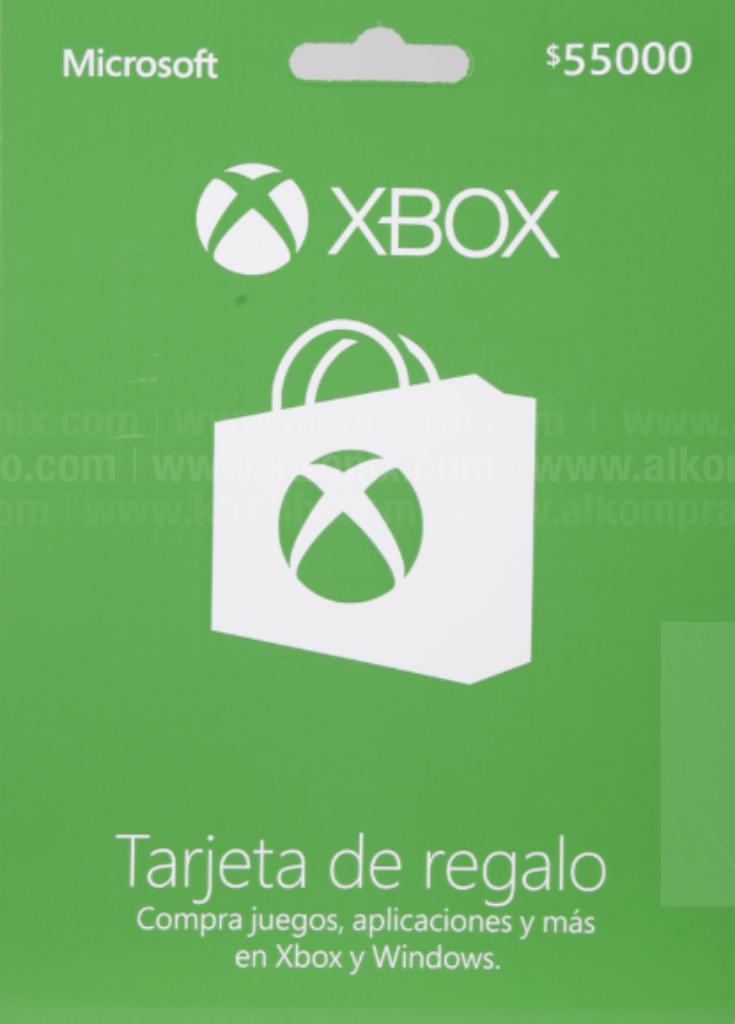 Xbox Live Tarjetas de Regalo.
