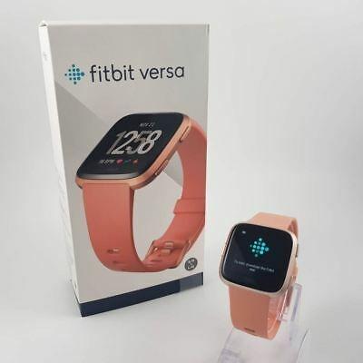 Reloj Fitbit versa Pink rose Gold trado USA