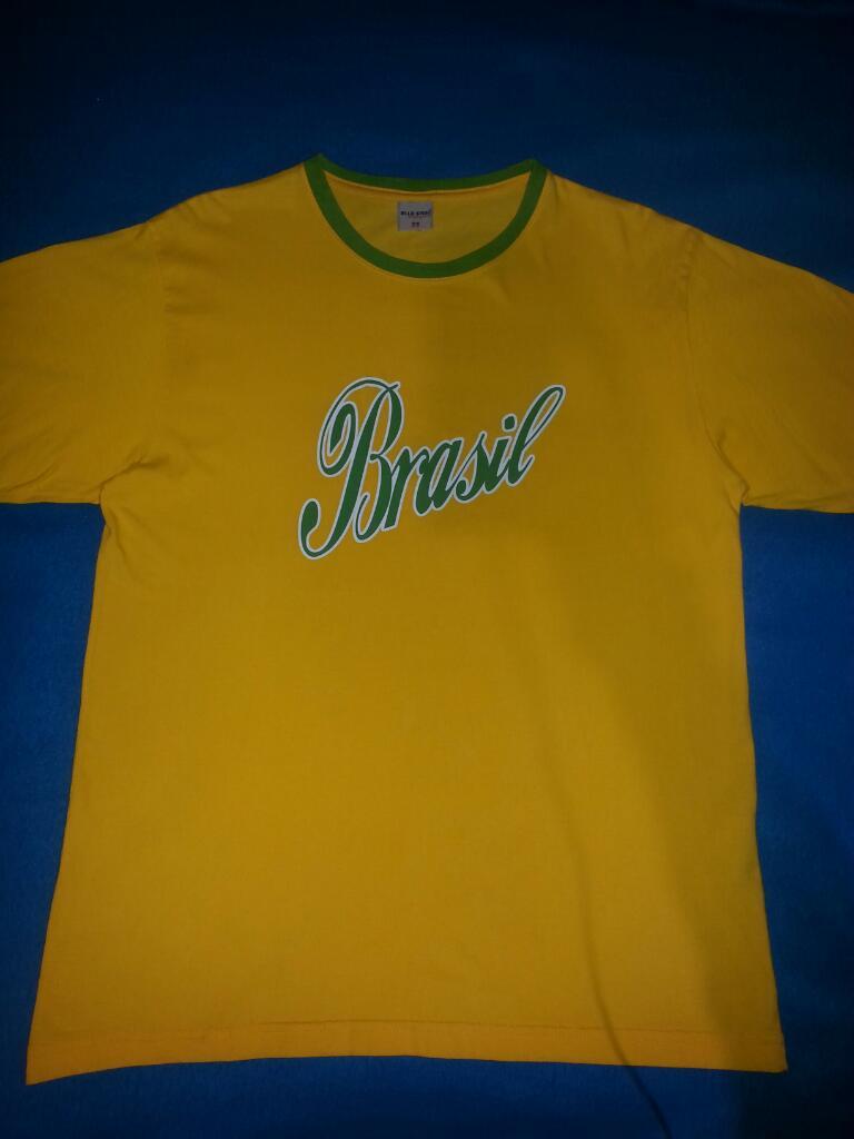 Camiseta Clasica Del Brasil