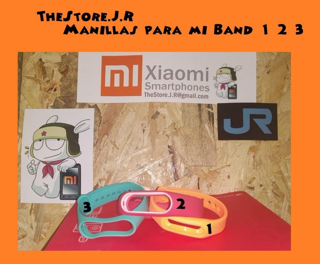 J.R. Manillas Repuesto Mi Band 1 2 3