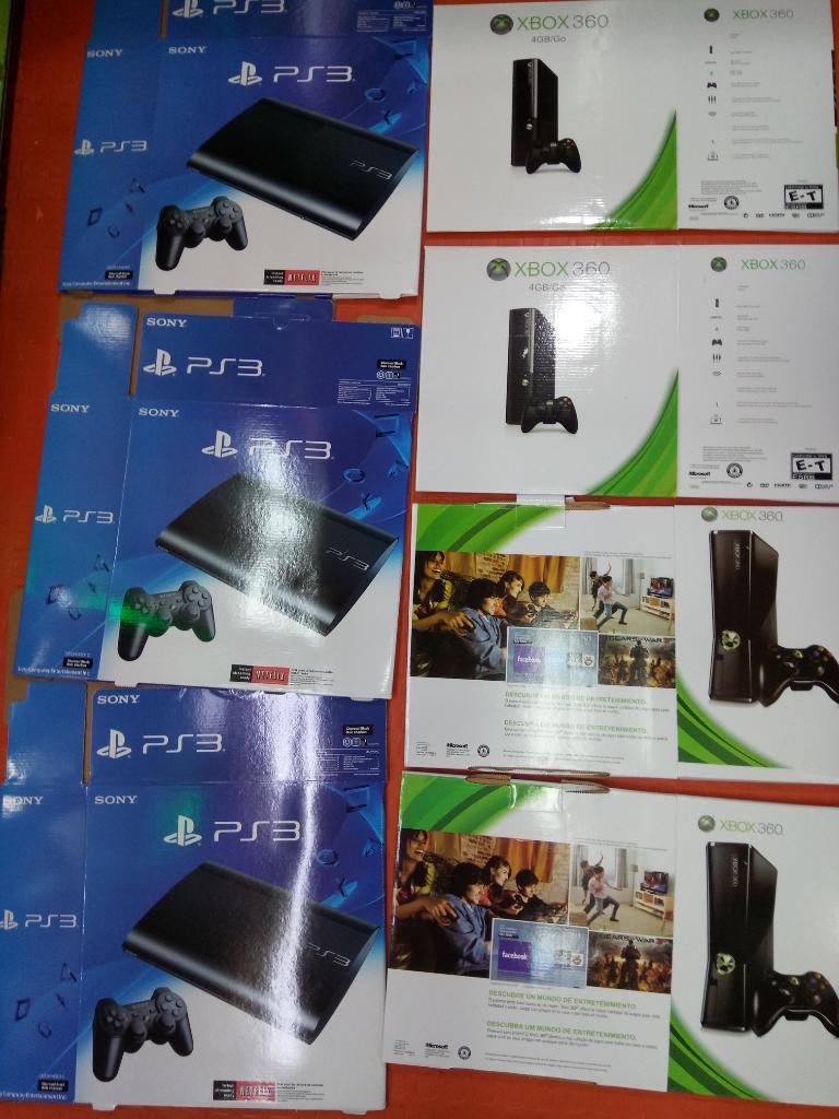 Cajas Nuevas para Ps2 3 Y 360