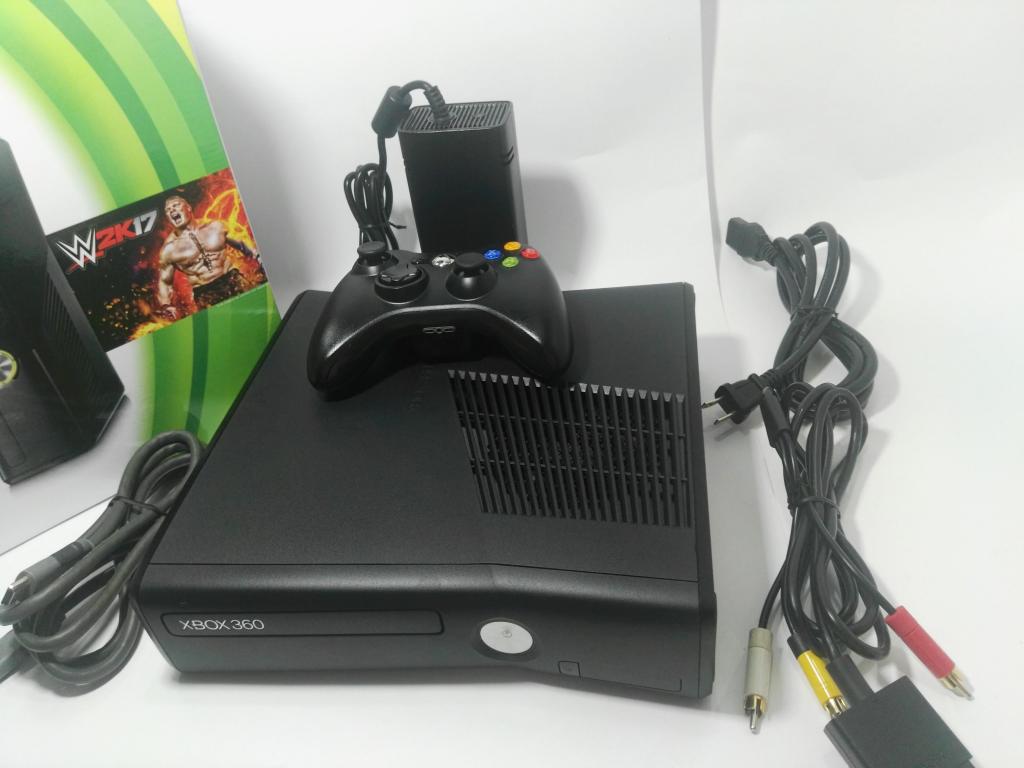 Consola Xbox 360 Slim 1 Control 5.0 Caja Garantía