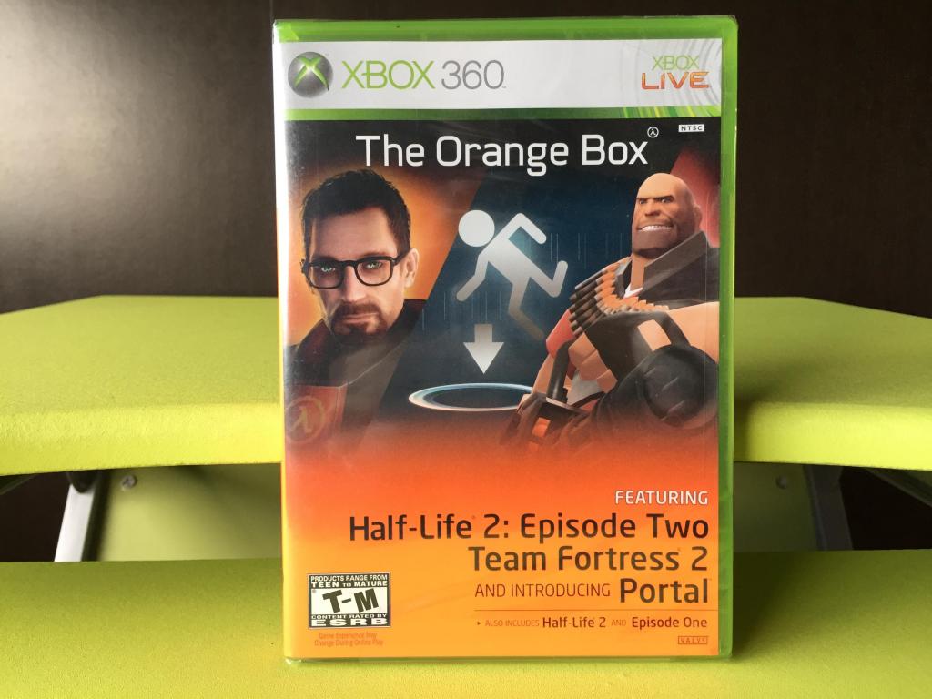 HALFLIFE 2: EPISODE TWO THE ORANGE BOX para XBOX 360 !!!
