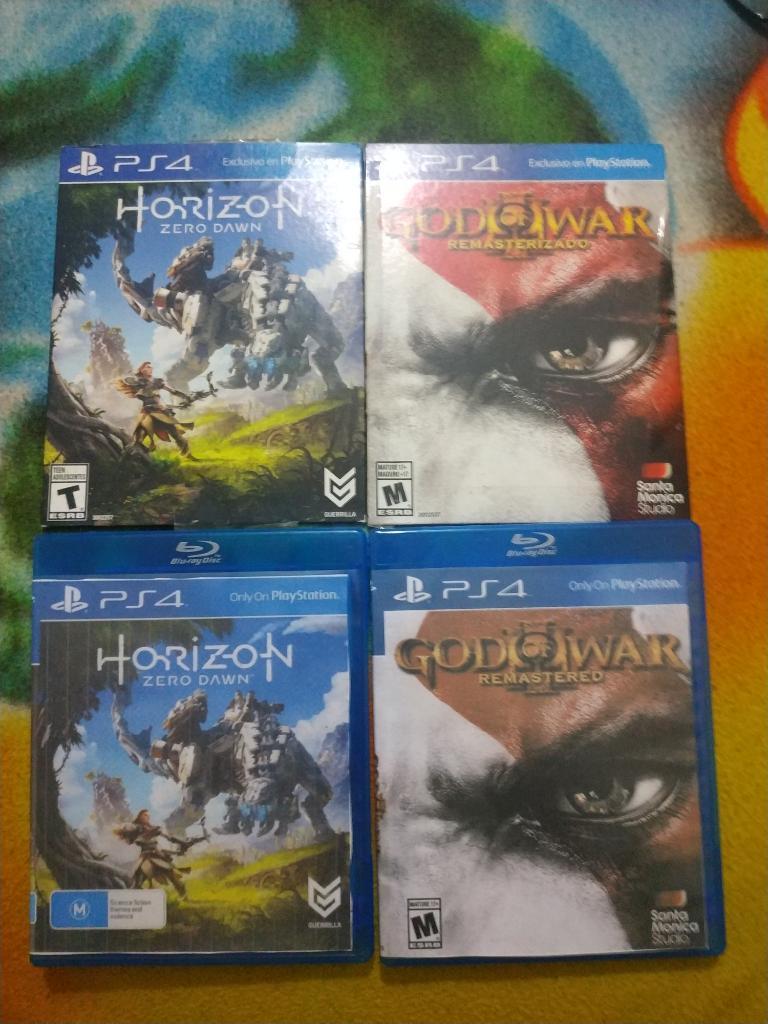 Juegos Blister Usados Ps4