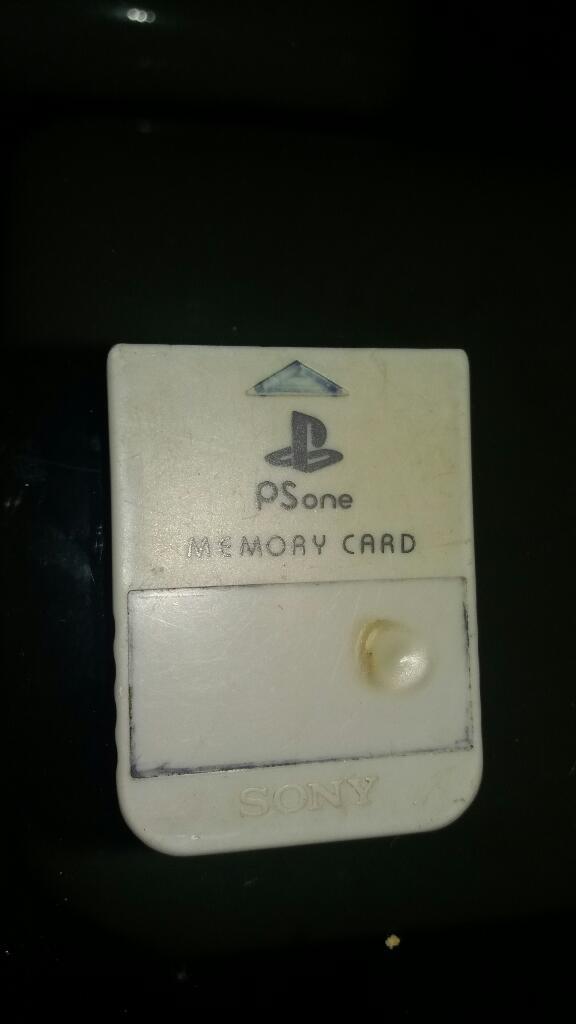 Memory Card de Play 1 Y 2.