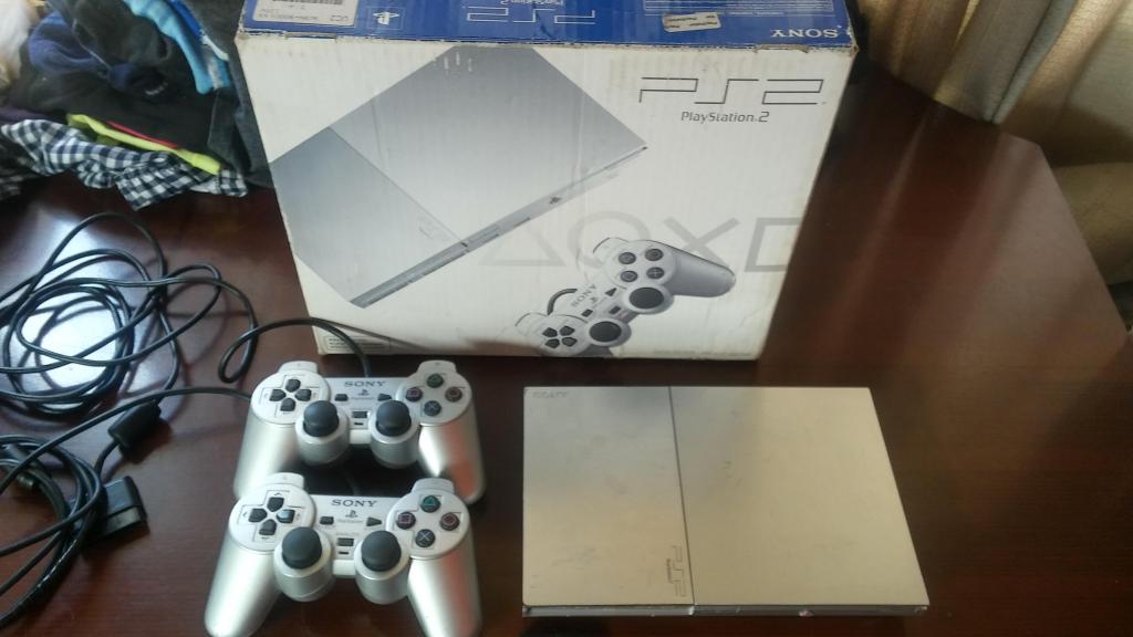 vendo playstation 2 slim excelente estado funcional