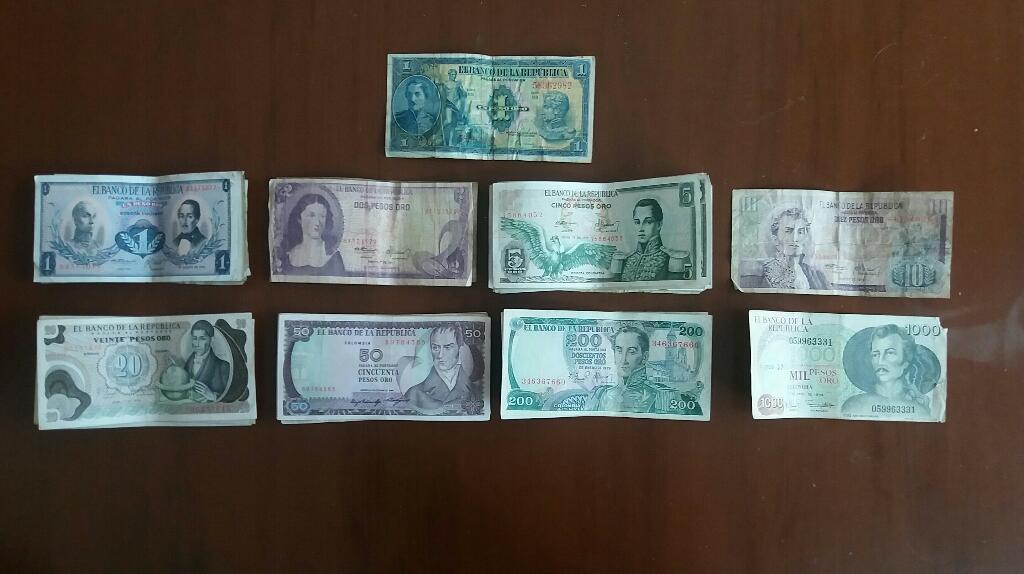 Billetes de Colección Colombia