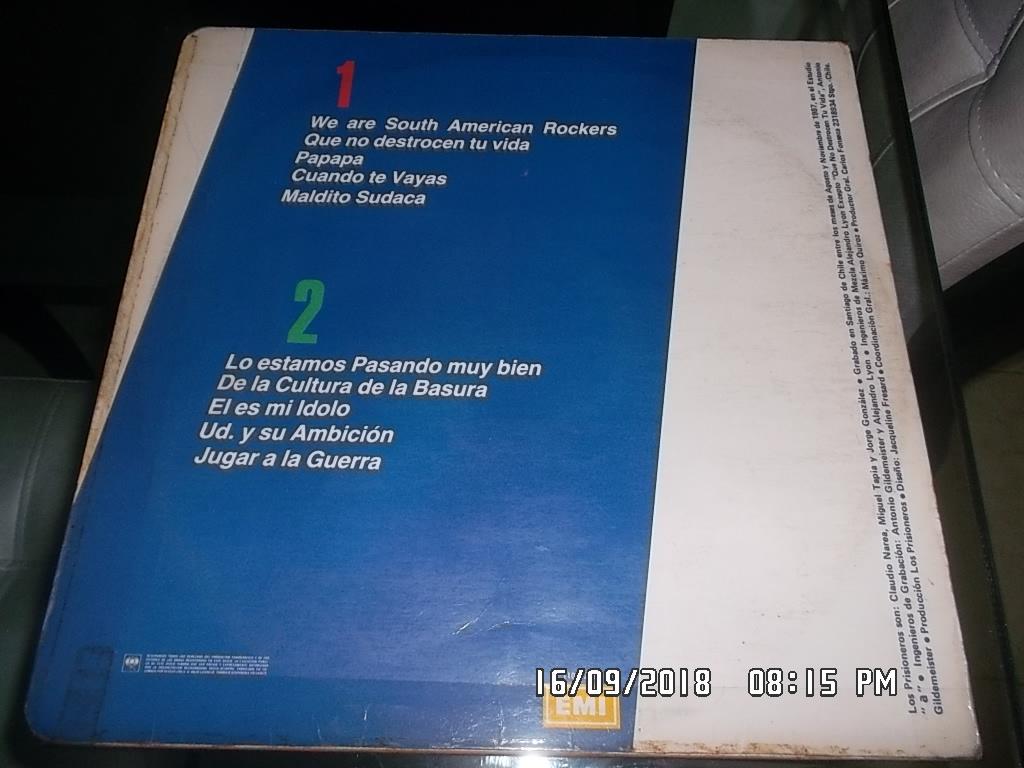 LP Los Prisioneros, Album La Cultura De La Basura de 