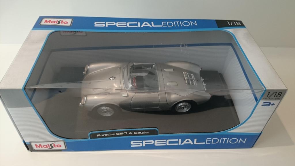 Maisto Porsche 550 spyder 1/18 Special edition
