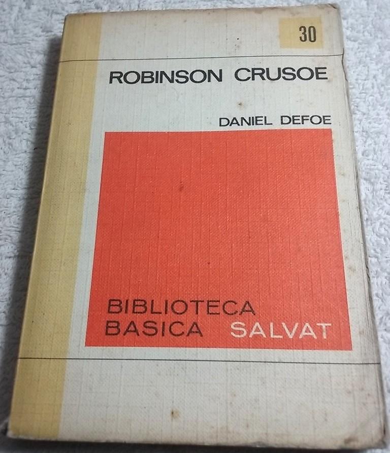 Robinson Crusoe Daniel Defoe Salvat Editores. El libro es de