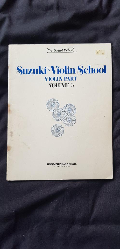 Suzuki Violin School Violin Part vol 3