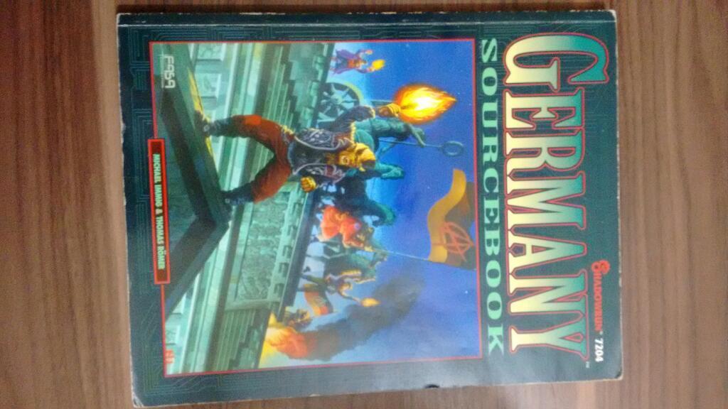 Vendoocambio Shadowrun Germany Soucebook