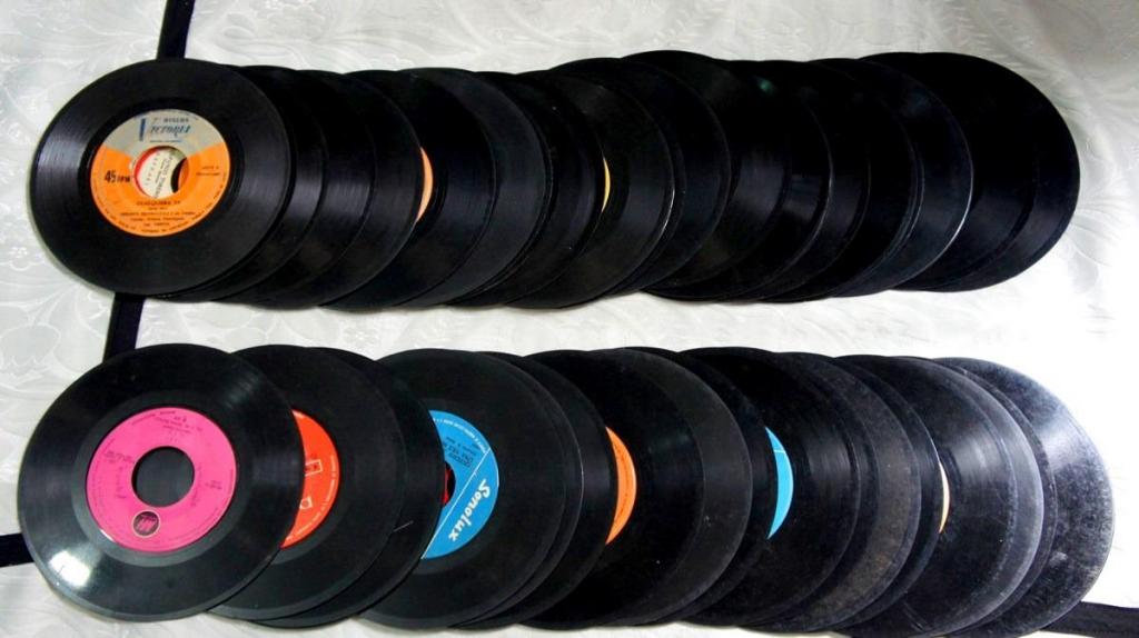 discos de 45 rpm