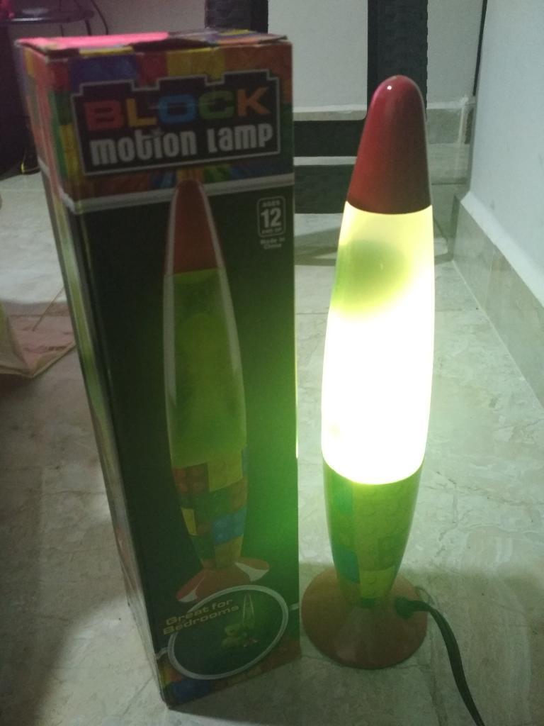 Lámpara de Lava Nueva Color Verde