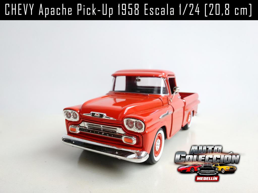 Auto de Colección Chevy Apache Fleetside PickUp  Escala