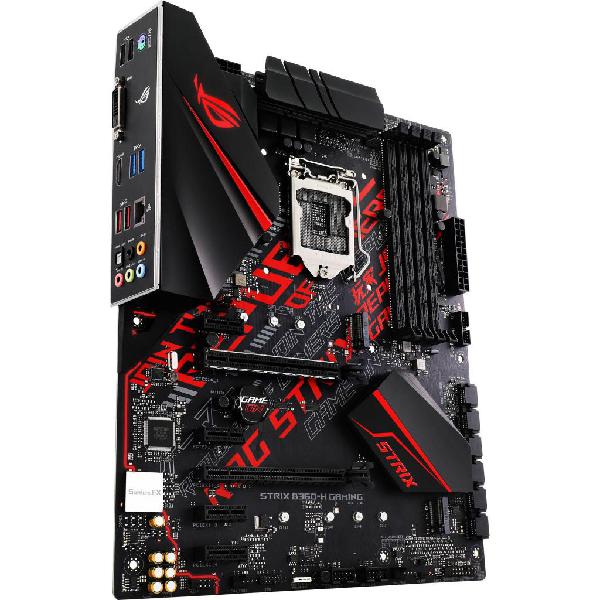 BOARD LGA 1151 8VA GENERACION ASUS STRIX B360H GAMING