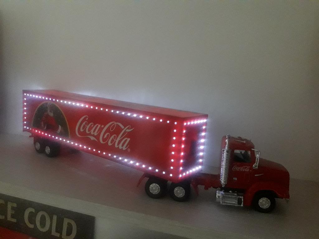 Camion Coca Cola con Luces Led