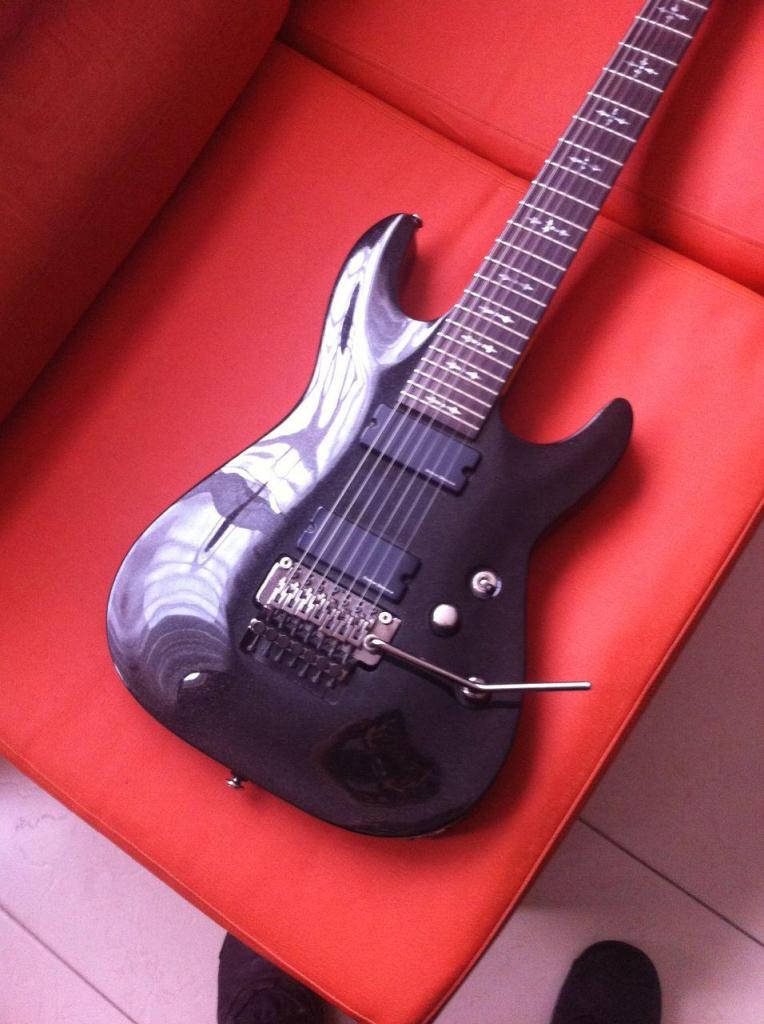 Guitarra Schecter Demon C7 fr