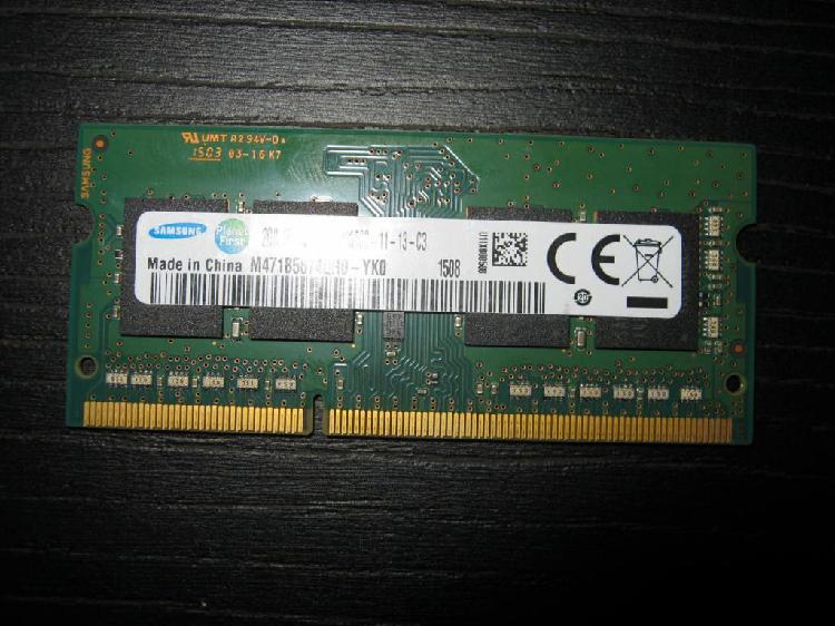 MEMORIAS DDR3 PARA LAPTOP 2GB