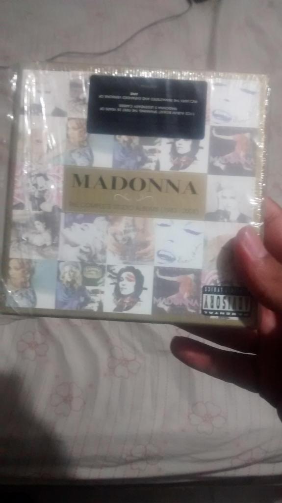 coleccion completa de 11 cds de madonna