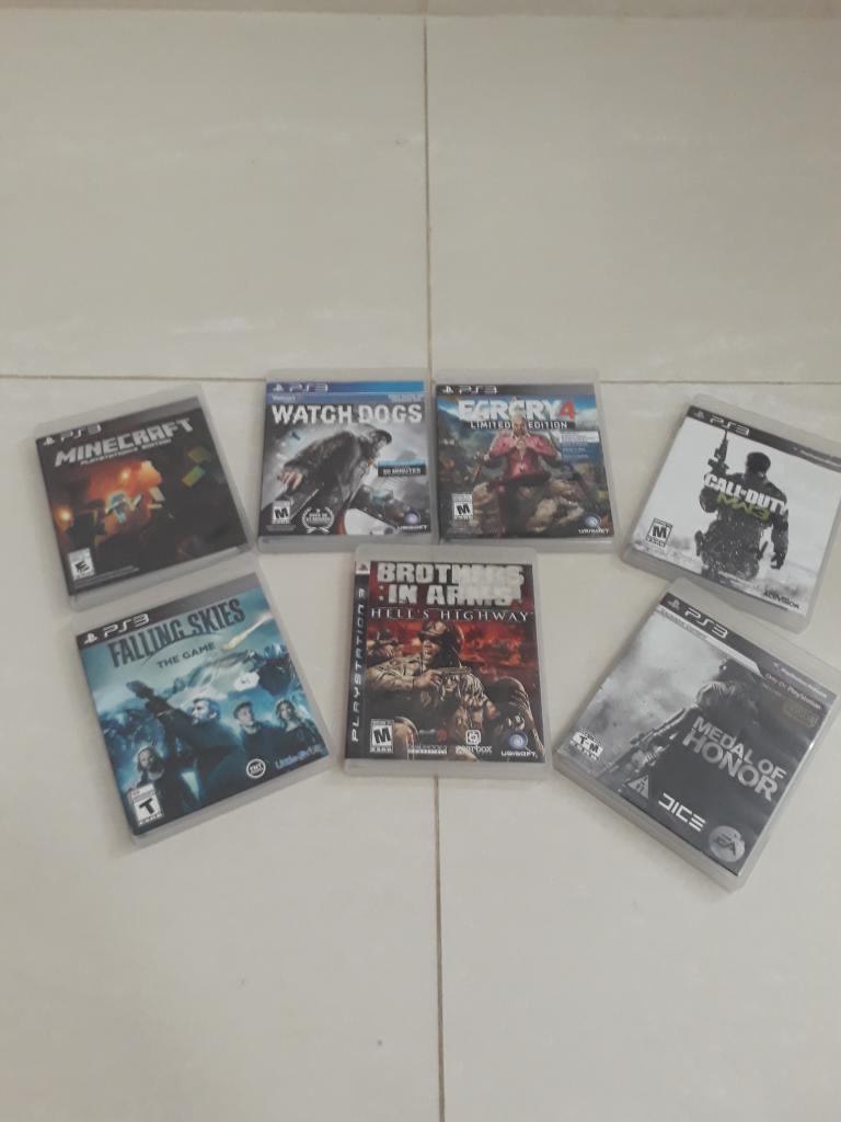 7 Juegos Play Station 3 Ps3