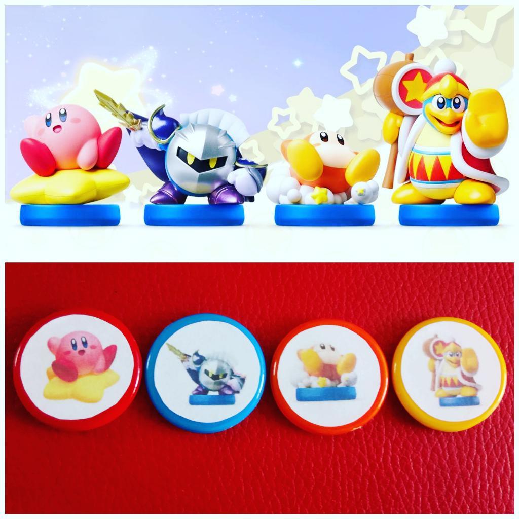 Colección 4 Amiibos Clonados Serie Kirby