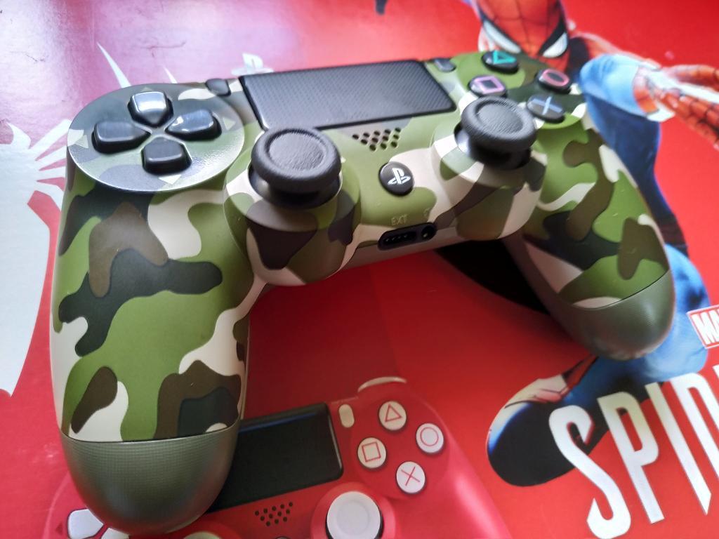 Control Ps4 Camuflado Como Nuevo