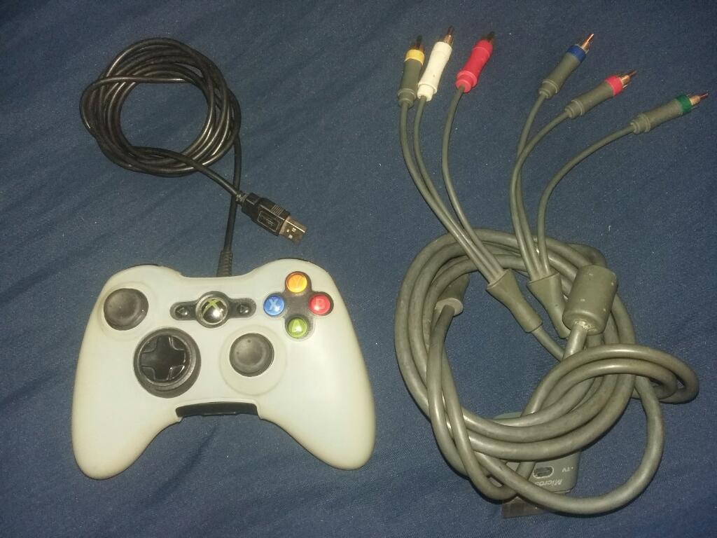 Control Y Cable de Video Xbox360